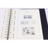 CLASSEUR LEUCHTTURM POUR RANGER LES TIMBRES DE FRANCE DE 2014 ET 2015