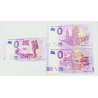FRANCE LOT DE TIMBRES-POSTE MODERNES DE 2018 À 2023 AVEC BILLETS EUROS NEUFS**