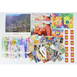 ANDORRE ESPAGNOL LOT DE TIMBRES ET BLOCS-FEUILLETS APRÈS 2020 TIMBRES NEUFS**