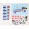 SAINT-PIERRE ET MIQUELON LOT EN EUROS TIMBRES ET BLOCS-FEUILLETS NEUFS**