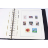 ANDORRE ESP COLLECTION DE 2000/2012 ET 2018/2020 TIMBRES NEUFS ALBUM LEUCHTTURM