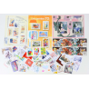 FRANCE LOT DE TIMBRES ET BLOCS-FEUILLET DE 2016 TIMBRES NEUFS** FACIALE 69€