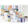 FRANCE, LOT BLOCS/CARNETS TIMBRES NEUFS 2013 - 2025 DÉFAUTS MINEURS, VF 351.35€