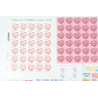 LOT DE TIMBRES AUTOADHÉSIFS FRANCE EN EUROS NEUFS POUR AFFRANCHIR, FACIALE 206€