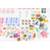 LOT DE TIMBRES AUTOADHÉSIFS FRANCE EN EUROS NEUFS POUR AFFRANCHIR, FACIALE 206€