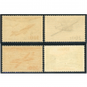 FRANCE POSTE AÉRIENNE N°30 À 33 PROTOTYPES TIMBRES NEUFS** COTE 400€
