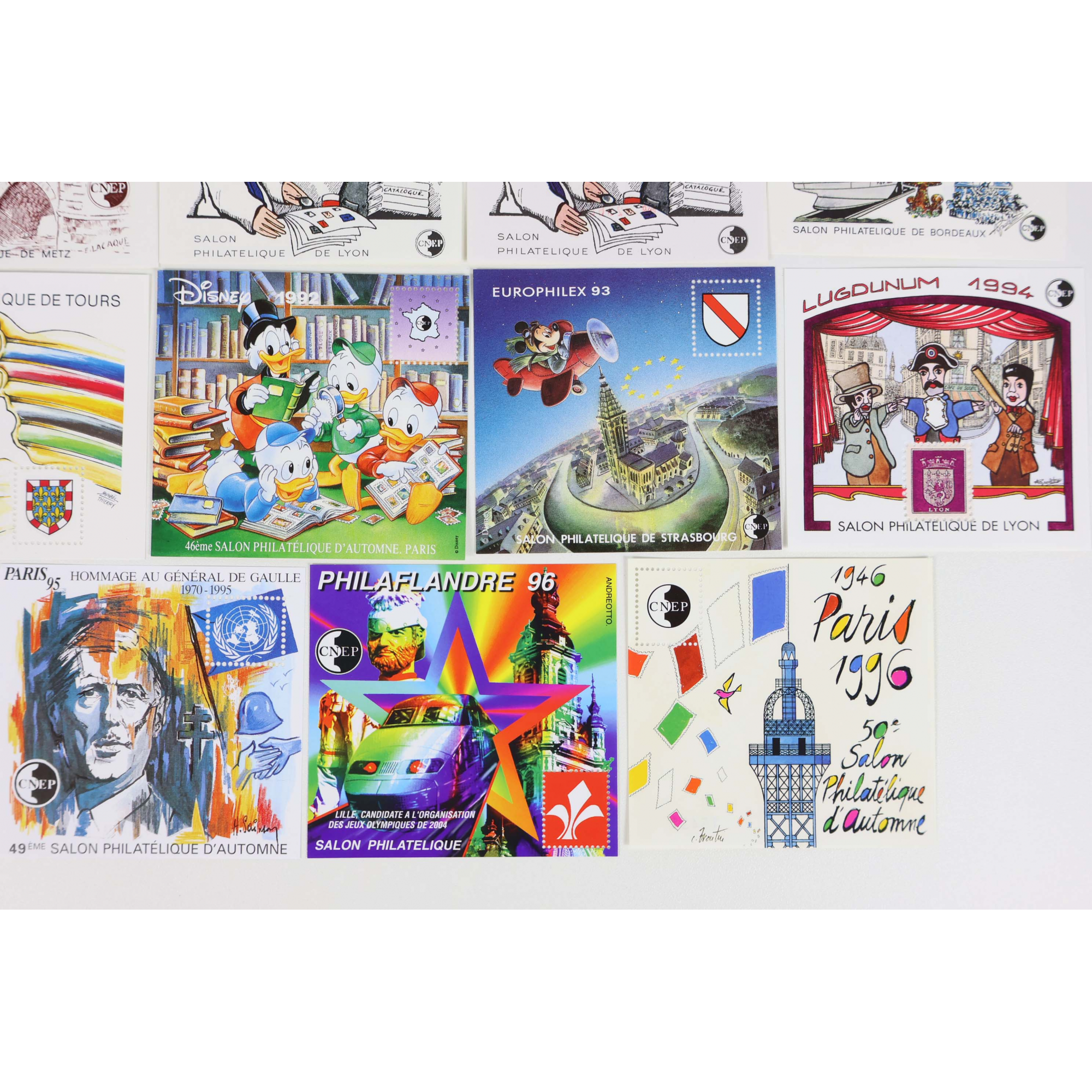 FRANCE COLLECTION DE BLOCS CNEP COMPLET DE 1981 À 1996 (N°2 À 23) TIMBRES NEUFS