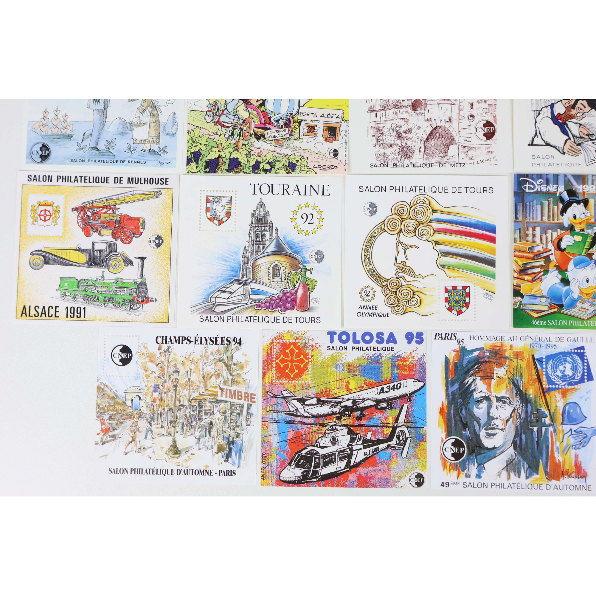 FRANCE COLLECTION DE BLOCS CNEP COMPLET DE 1981 À 1996 (N°2 À 23) TIMBRES NEUFS