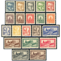 TUNISIE N°161 À 180 SÉRIE COMPLÈTE DE 20 VALEURS NEUVES ANNÉE 1931-33 COTE 225€