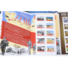 LOT 85 TIMBRES AUTOADH VP LETTRES 20G MONDE COLLECTORS THÈME GUERRES MONDIALES