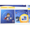 LOT TIMBRES AUTOADH 33 LETTRES EUROPE+10 VERTES VP 20G COLLECTORS UEFA EURO 2016