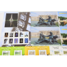 LOT 140 TIMBRES AUTOADHÉSIFS VP LETTRES 20G MONDE COLLECTORS THÉMATIQUE PARIS