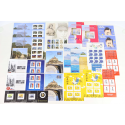 LOT DE 149 TIMBRES AUTOADHÉSIFS VP LETTRES 20G MONDE SOUS FORMAT COLLECTORS