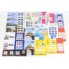 LOT DE 149 TIMBRES AUTOADHÉSIFS VP LETTRES 20G MONDE SOUS FORMAT COLLECTORS