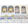 LOT 108 TIMBRES AUTOADHÉSIFS VP LETTRES VERTES 20G COLLECTORS THÉMATIQUE PARIS