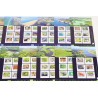 LOT 144 TIMBRES AUTOADHÉSIFS VP 20G LETTRES VERTES COLLECTORS ENTRE CIEL ET TERRE
