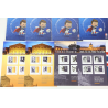 LOT DE 180 TIMBRES AUTOADHÉSIFS VP 20G LETTRES VERTES COLLECTORS THÈMES DIVERS