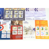 LOT DE 180 TIMBRES AUTOADHÉSIFS VP 20G LETTRES VERTES COLLECTORS THÈMES DIVERS