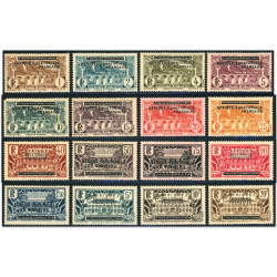 AEF N°1 À 16 SÉRIE COMPLÈTE COLO FR, TIMBRES NEUFS, ANNÉE 1936, COTE 220€