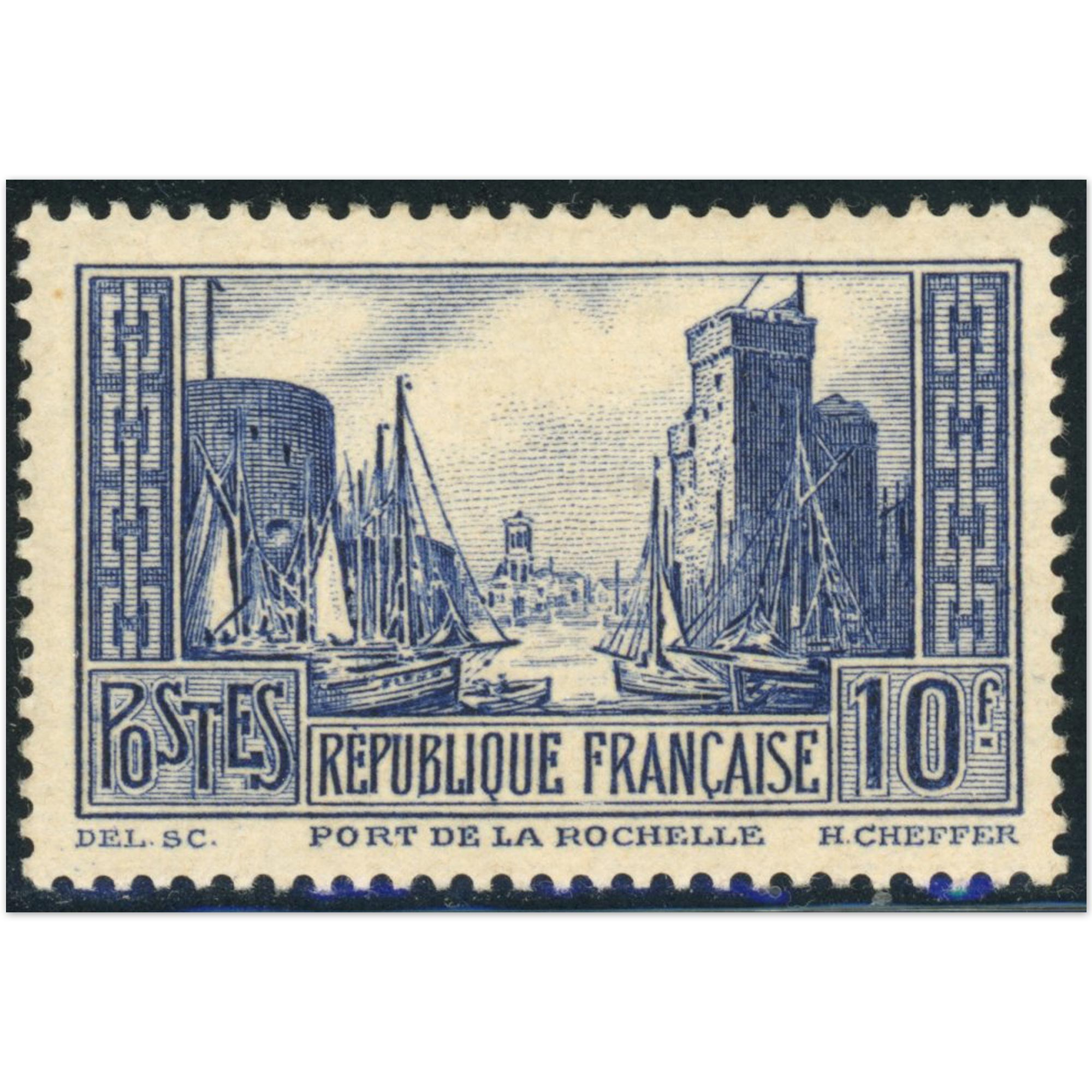 FRANCE N°261 PORT DE LA ROCHELLE TIMBRE NEUF** COTE 170€ TRÈS BON ÉTAT