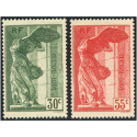 FRANCE N°354/355 VICTOIRES DE SAMOTHRACE TIMBRES NEUFS** ANNÉE 1937 COTE 420€