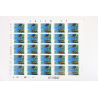 FRANCE LOT DE TIMBRES AUTOADHÉSIFS AVEC FEUILLES COMPLÈTES BELLE FACIALE