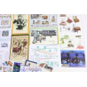FRANCE LOT DE TIMBRES ET BLOCS-FEUILLET DE 2015 TIMBRES NEUFS** FACIALE 84€