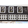 LOT 100 TIMBRES AUTOADHÉSIFS LETTRES 20G VP COLLECTORS THÈME PERSONNAGES CÉLÈBRES