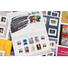 LOT DE 76 TIMBRES AUTOADHÉSIFS LETTRES 20G VP, FORMAT COLLECTORS THÈME ART