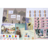 FRANCE LOT DE TIMBRES ET BLOCS-FEUILLET DE 2016 TIMBRES NEUFS** FACIALE 113€