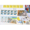 FRANCE LOT DE TIMBRES ET BLOCS-FEUILLET DE 2017 TIMBRES NEUFS** FACIALE 100€