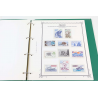 TAAF POSTE AÉRIENNE CLASSEUR SOCIÉTÉ DES PHILATÉLISTES AVEC QQUES TIMBRES NEUFS