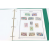 TAAF TIMBRES-POSTE CLASSEUR SOCIÉTÉ DES PHILATÉLISTES AVEC QQUES TIMBRES NEUFS