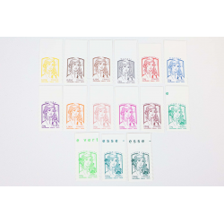TIMBRES FRANCE AUTOADHÉSIFS MARIANNES CIAPPA / KAWENA N° 847 À 861 AVEC BDF 2013