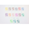 TIMBRES FRANCE AUTOADHÉSIFS MARIANNES CIAPPA / KAWENA N° 847 À 861 AVEC BDF 2013