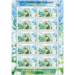 POSTE AÉRIENNE N° 76 ADOLPHE PEGOUD 2013 FEUILLE DE 10 TIMBRES NEUFS**
