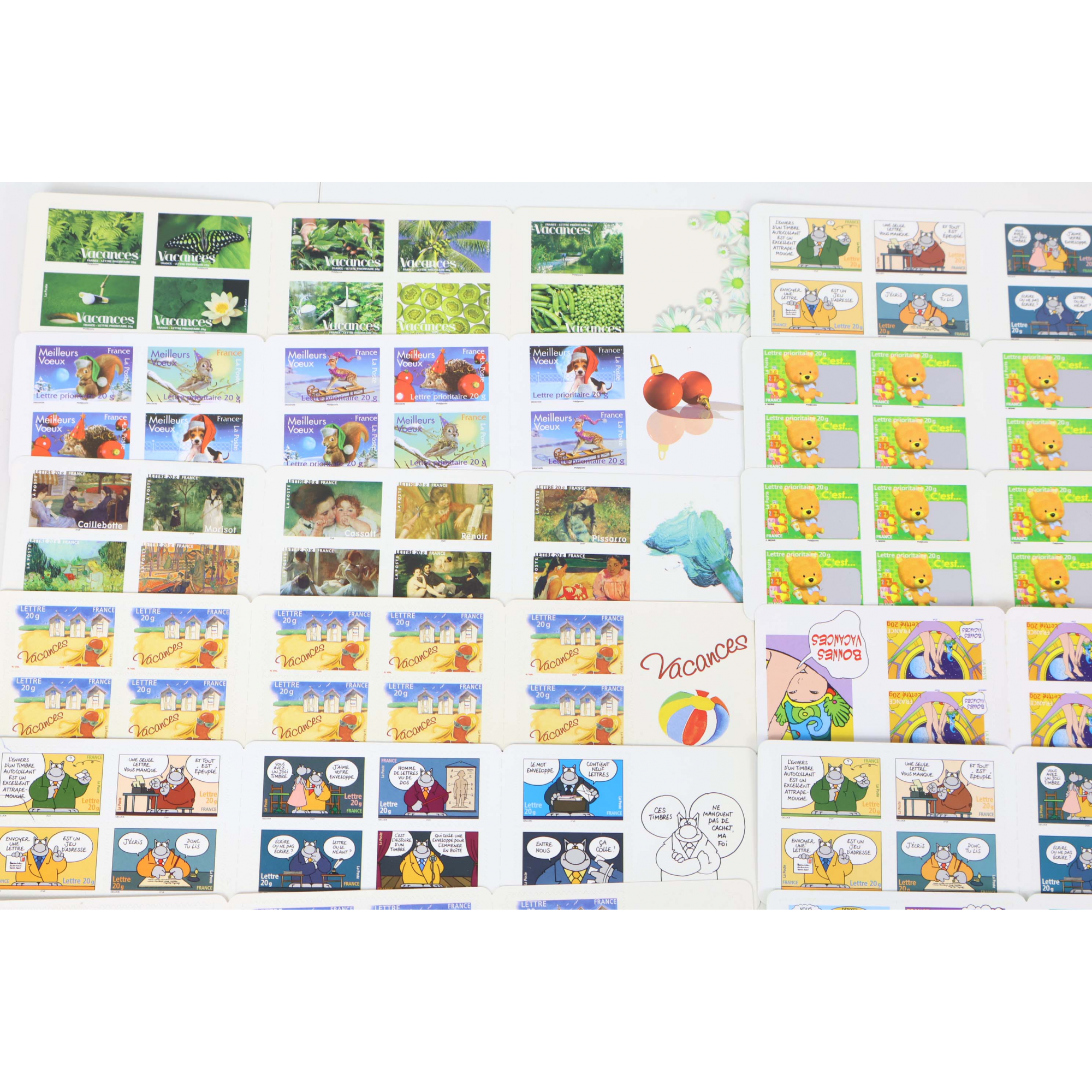 LOT DE 200 TIMBRES AUTOADHÉSIFS LETTRES 20G VP FRANCE , CARNETS POUR AFFRANCHIR