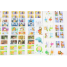 LOT DE 200 TIMBRES AUTOADHÉSIFS LETTRES 20G VP FRANCE , CARNETS POUR AFFRANCHIR