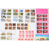 LOT DE 230 TIMBRES AUTOADHÉSIFS LETTRES 20G VP FRANCE , CARNETS POUR AFFRANCHIR