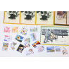 FRANCE LOT DE TIMBRES ET BLOCS-FEUILLET DE 2015 TIMBRES NEUFS** FACIALE 54€