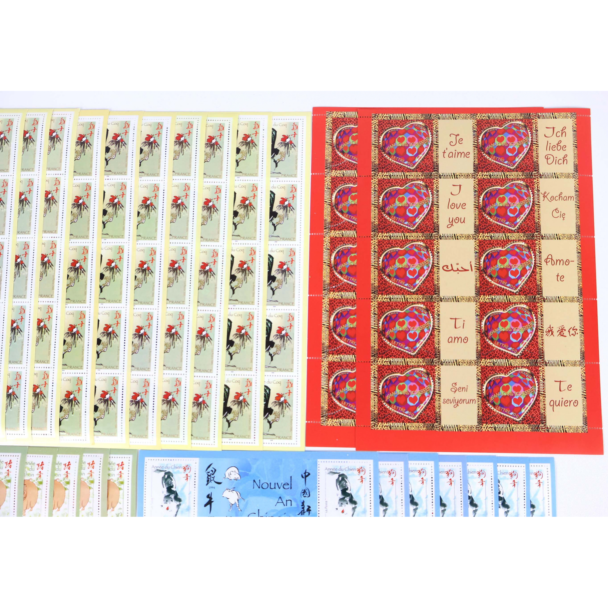 LOT DE TIMBRES À VALIDITÉ PERMANENTE POUR AFFRANCHIR 300 LETTRES FRANCE 20G