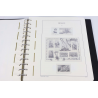 CLASSEUR LEUCHTTURM POUR RANGER COLLECTION DE TIMBRES DE FRANCE DE 2007 À 2009
