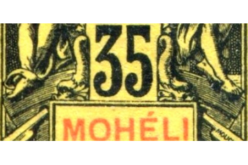 Moheli Timbres Collection Colonie Française