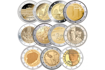 Collections pièces de monnaie en euros