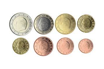 Collection de pièces de monnaie en euros de Belgique
