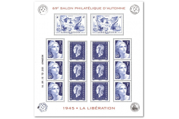 Blocs Feuilles Timbres Poste France Moderne Année 2015