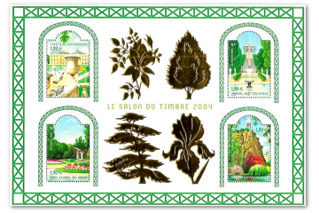 Blocs Feuilles Timbres Poste France Moderne Année 2004