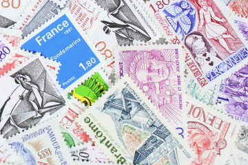 LOTS-TIMBRES-EN-FRANCS-ENTRE 1 ET 2 FRANCS